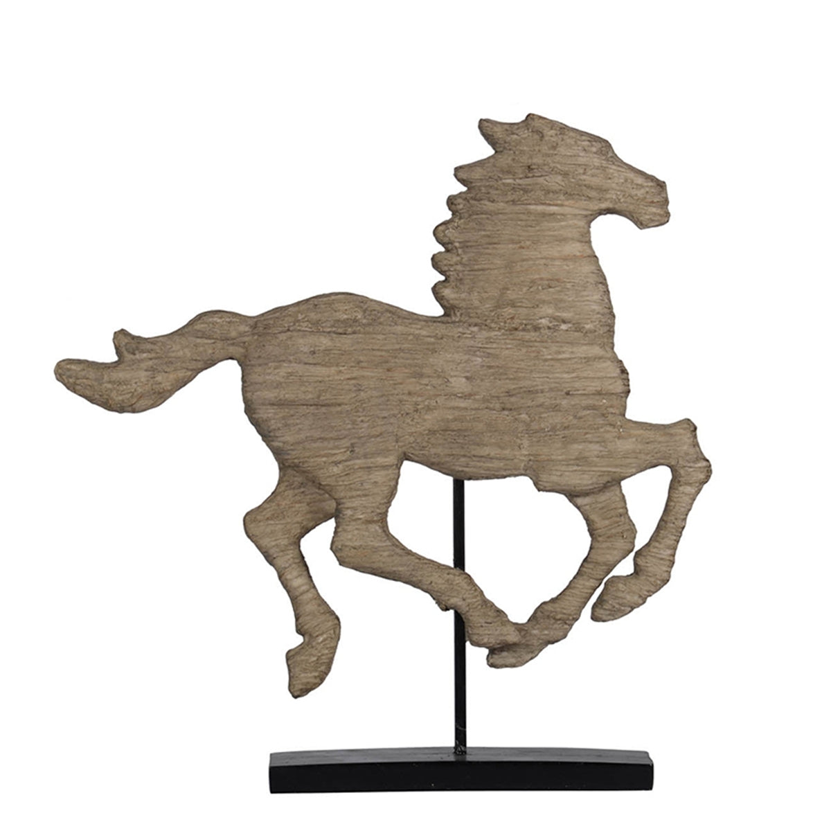 19x3x19.5' Defiance Spirited Horse Accent Sculpture, Large