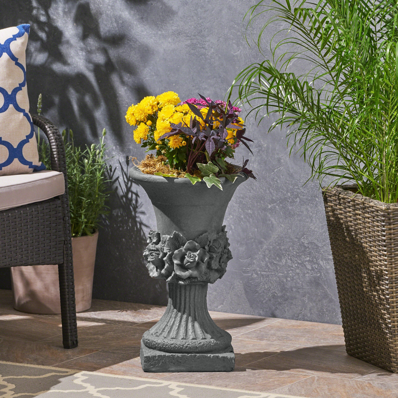 MGO GARDEN URN PLANTER