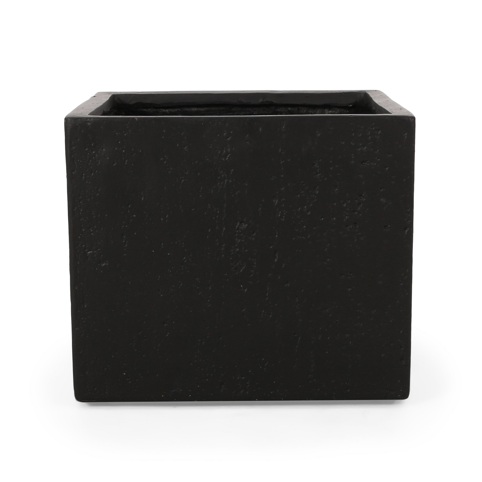 21.5' L Outdoor MGO Planter in Black Finished