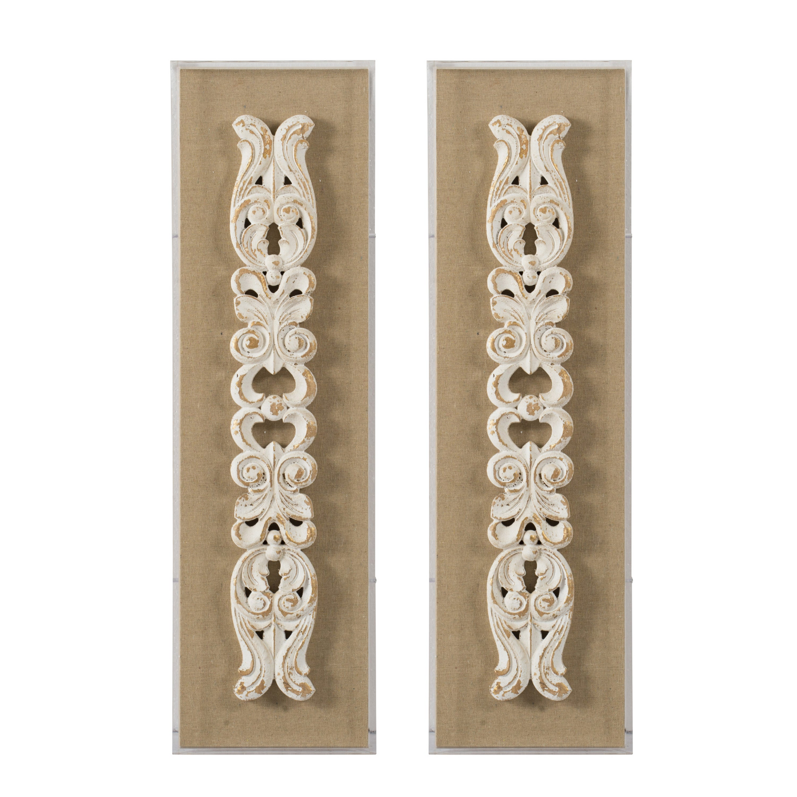 S/2 9.3x1.6x31.3' Wall Art, Wall Décor for Living Room Dining Room Bedroom Office Entryway
