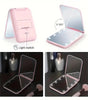 LED Pocket Mirror with Light, 1x/3x Magnification, Compact Travel Makeup Mirror, Foldable Handbag & Purse Friendly