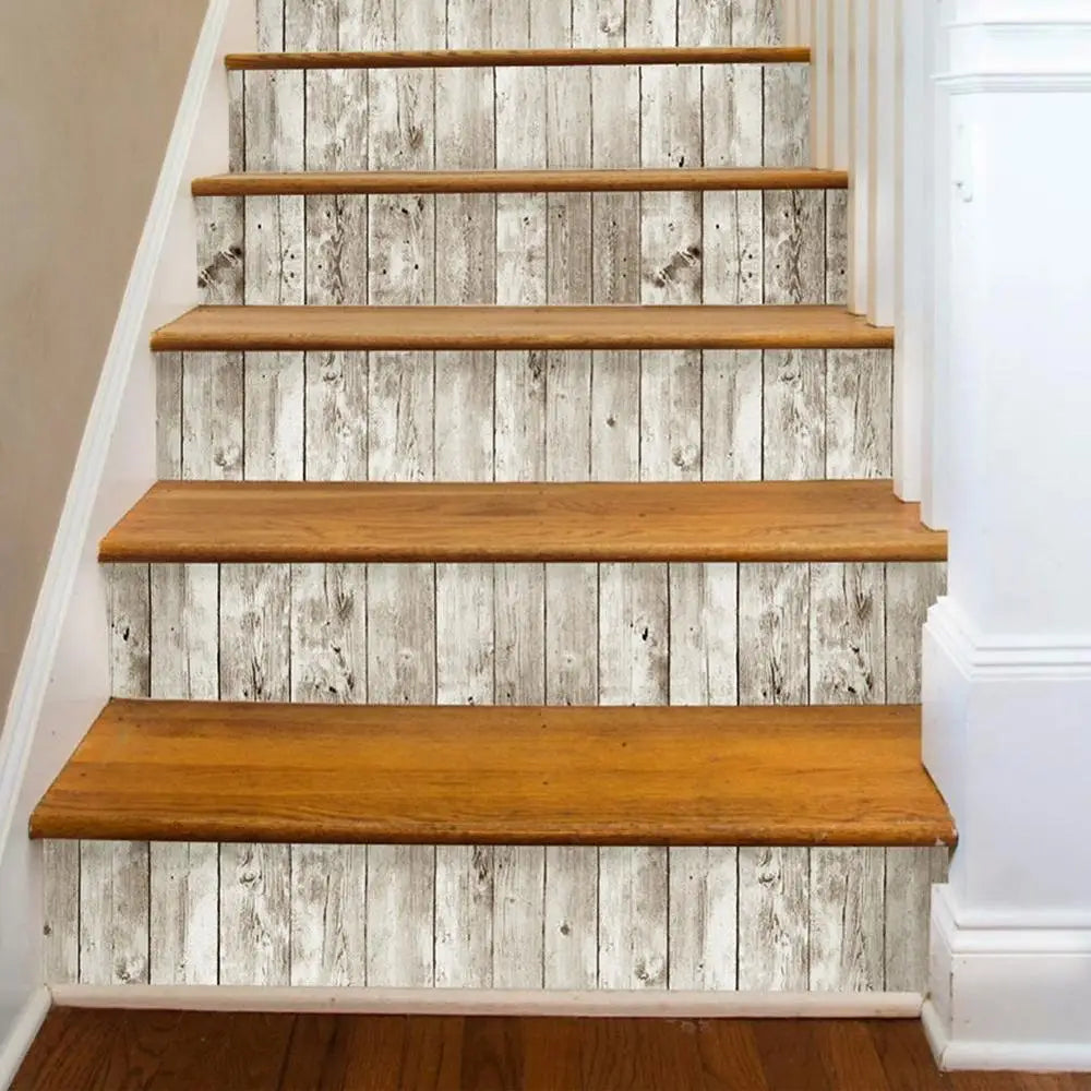 3D Vintage Wood Panel Peel and Stick Wallpaper for Walls