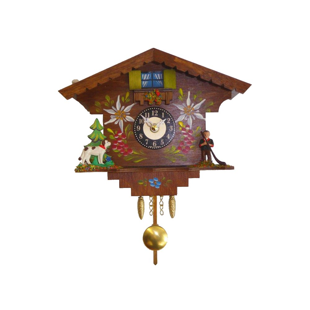 Battery-Operated Clock - Mini Size With Music/Chimes