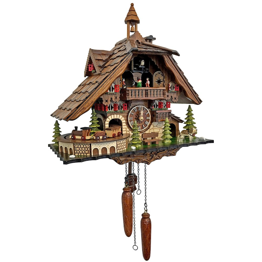 Battery-Operated Cuckoo Clock - Full Size