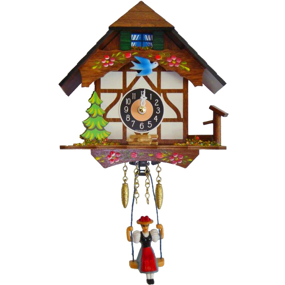 Battery-Operated Clock - Mini Size With Music/Chimes