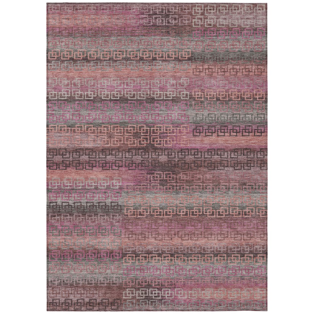 Machine Washable Indoor/Outdoor Chantille ACN2029 Pink 2'6" x 3'10" Rug