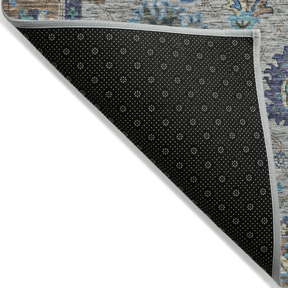 Machine Washable Indoor/Outdoor Chantille ACN2104 Pewter 8' x 10' Rug
