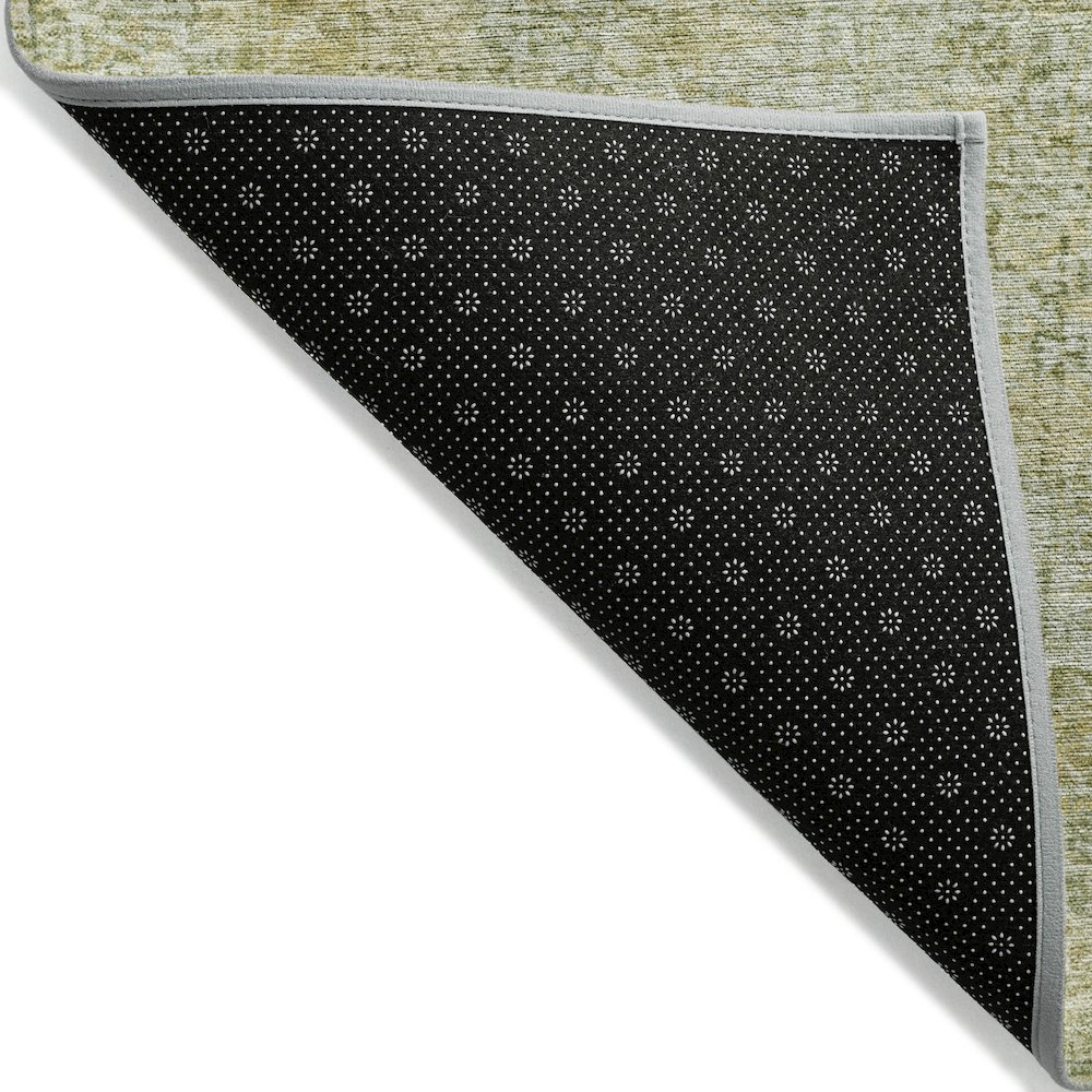 Machine Washable Indoor/Outdoor Chantille ACN2136 Sage 2'3" x 7'6" Runner Rug