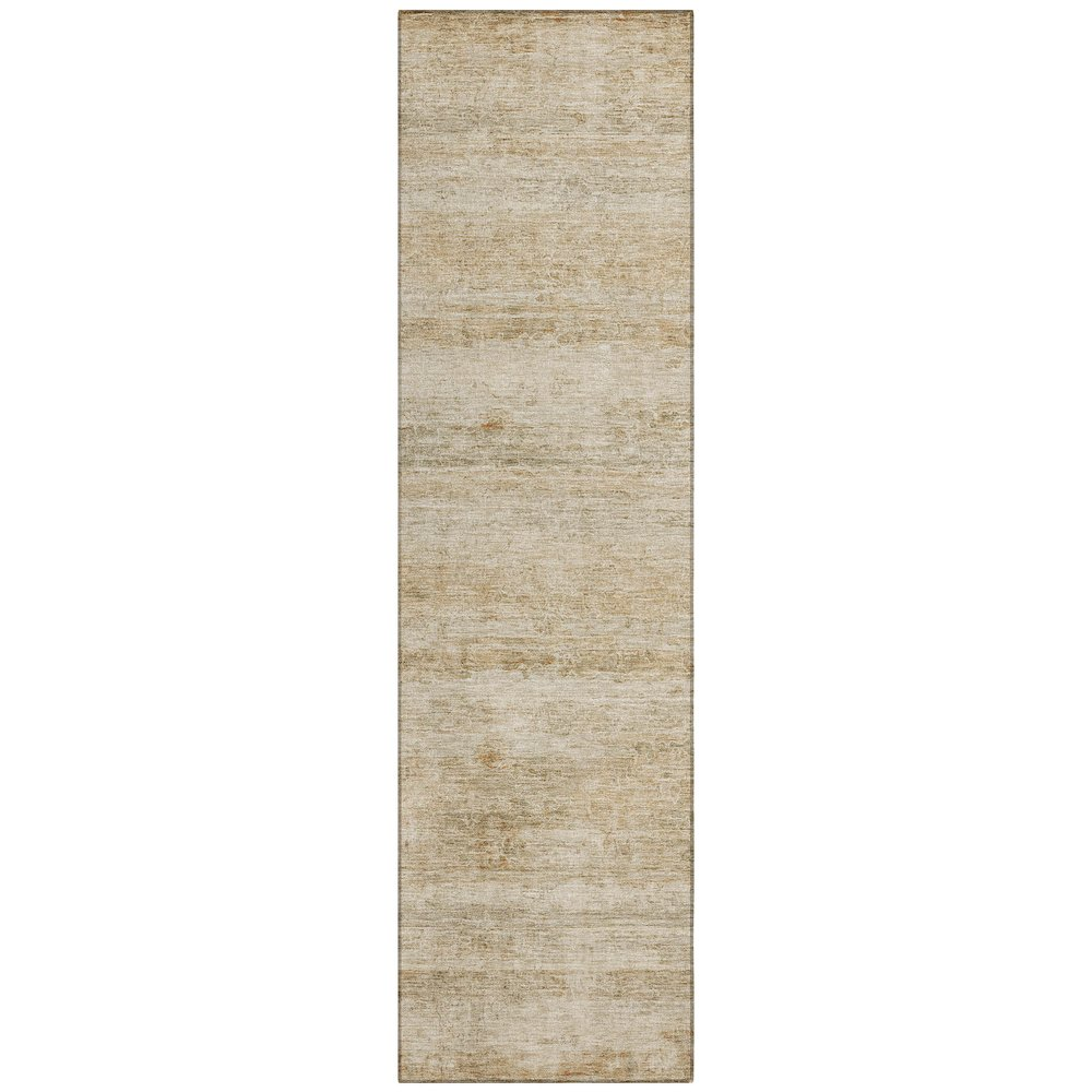 Machine Washable Indoor/Outdoor Chantille ACN2154 Brown 2'3" x 7'6" Runner Rug