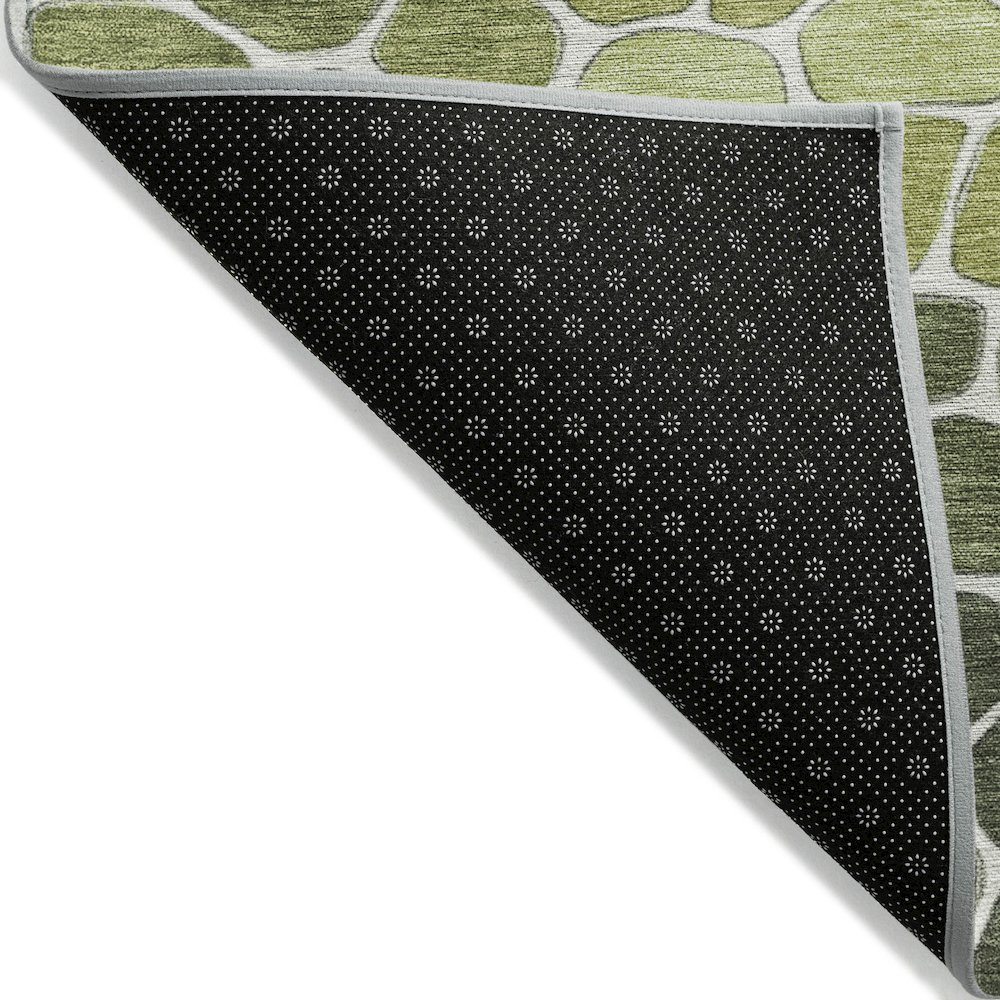 Machine Washable Indoor/Outdoor Chantille ACN2190 Green 2'6" x 3'10" Rug
