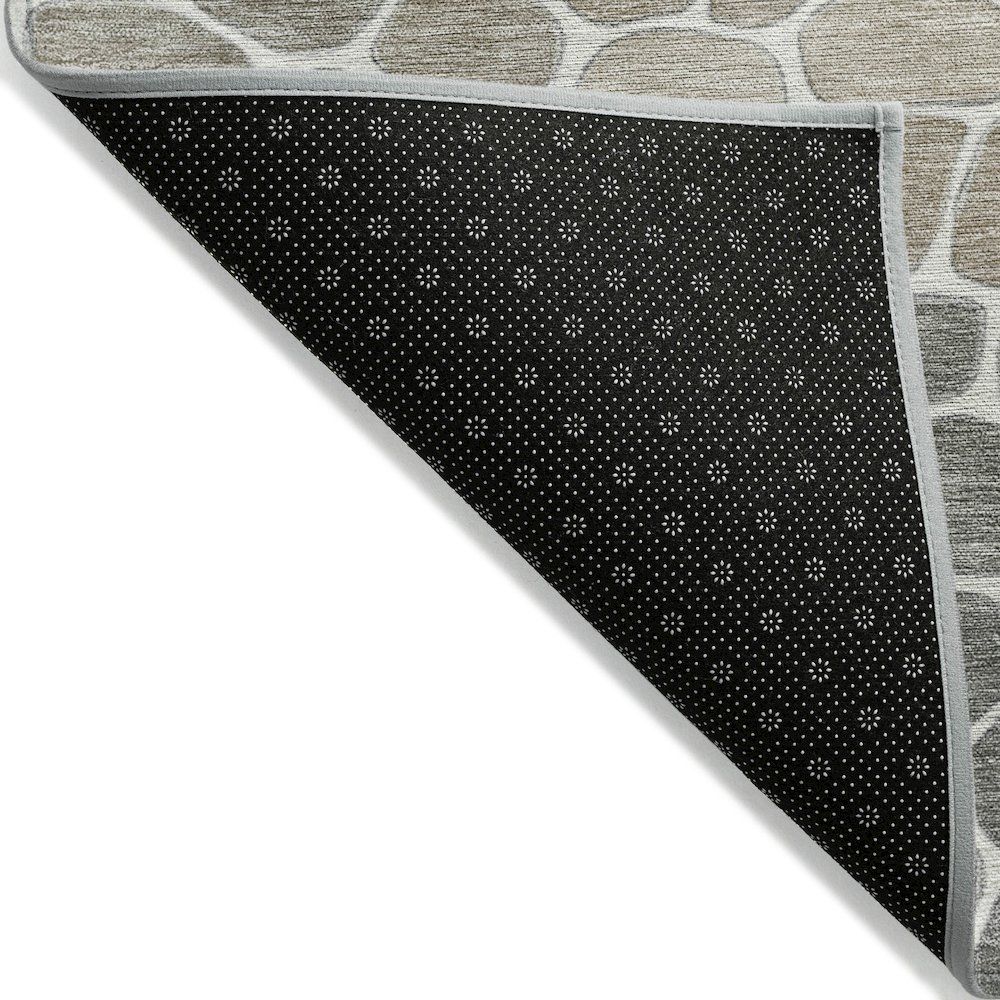 Machine Washable Indoor/Outdoor Chantille ACN2190 Taupe 2'3" x 7'6" Runner Rug