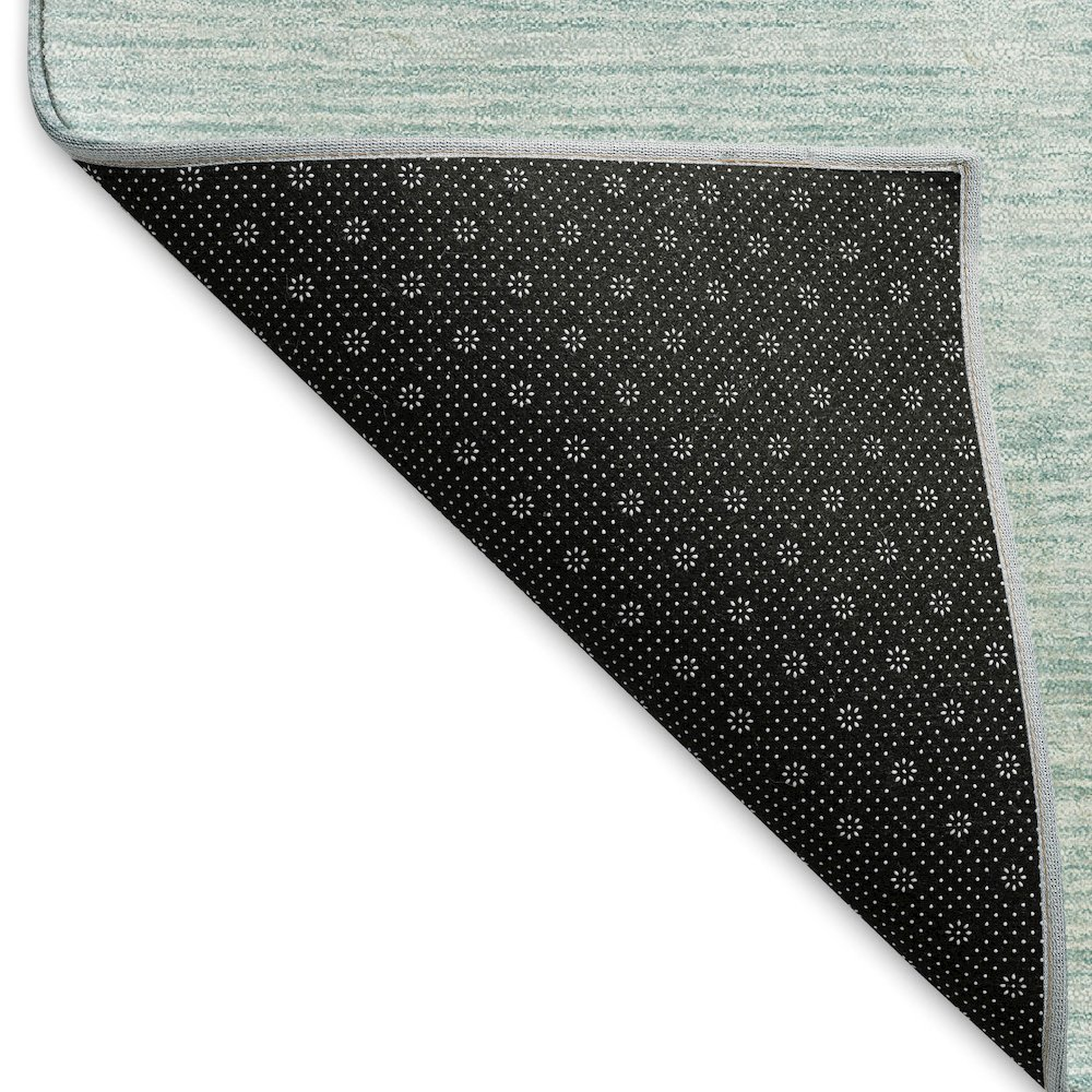 Premium Machine Washable Mayfield AMF827 Teal 2'3" x 7'6" Runner Rug