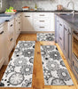 Kitchen Rug Set of 3 – Non-Slip, Washable Floor Mats for Kitchen, Bathroom & Laundry