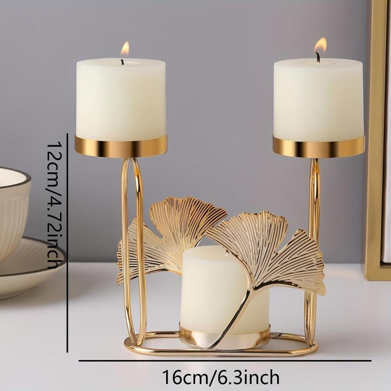 Vintage Candle Holder, 1 Count Exquisite Candlestick Holder, Decorative Ornament for Home Living Room Bedroom Dining Room Wedding Party