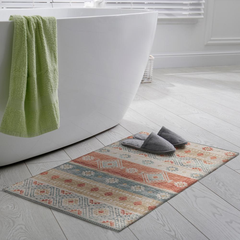 Yuma Desert Transitional Southwest 1'8" x 2'6" Accent Rug Desert AYU42