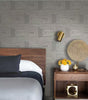 Nikki Chu 30.75 sq. ft. Grey Zulu Signature Peel and Stick Wallpaper