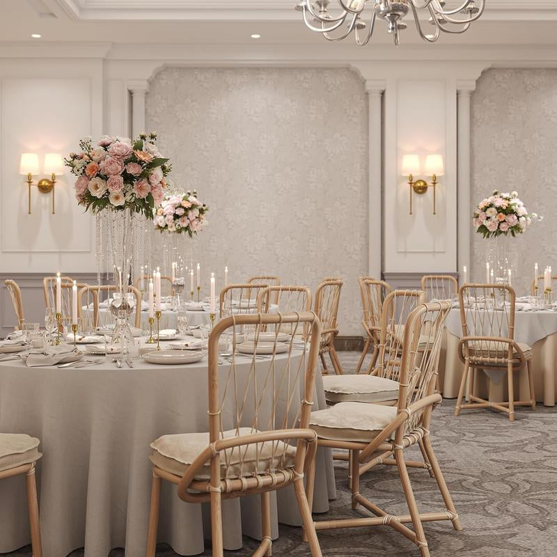 Elegant Metal Candlestick Holder Set – Perfect for Taper Candles, Table Centerpieces, Fireplace, Weddings & Home Decor