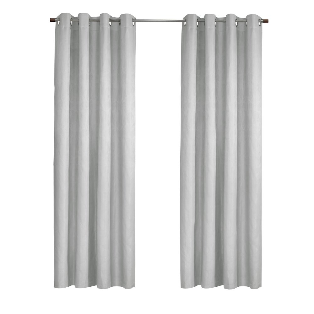 Margot 100% Blackout Grommet Curtain Panel 52 x 108 in White