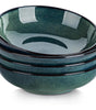 Vancasso Stern 4-Piece Large Pasta Bowls – 38 oz Ceramic Wide Bowls for Soup, Pasta, Salad & Cereal | Microwave Safe, Durable Stoneware Kitchenware