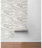 Faux Stacked Stone Peel and Stick Wallpaper Roll