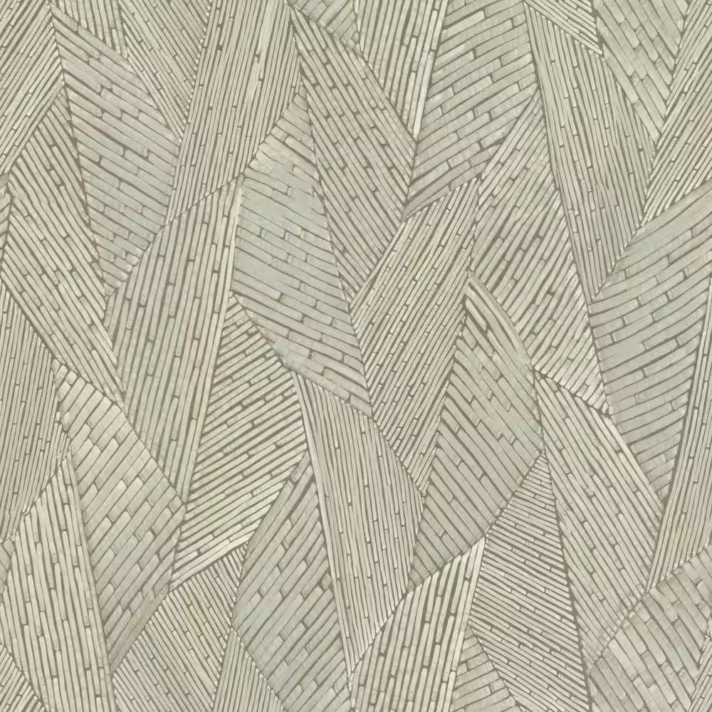 Brown Woven Reed Stitch Peel and Stick Wallpaper 28.18 sq. ft.
