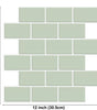 Heat-Resistant 3D Subway Brick Peel and Stick Kitchen Backsplash Tile Stickers
