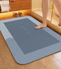 Quick-Dry & Mildew-Resistant Bathroom Mat – Ultra-Absorbent, Non-Slip, Machine Washable Geometric Rug for Bathroom, Kitchen & Laundry Room