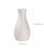 White Tall Floor Vase – 8.27×2.16" Decorative Vase for Flowers, Home Décor, Weddings, Centerpieces, Living Room, Office, Kitchen & Farmhouse Style