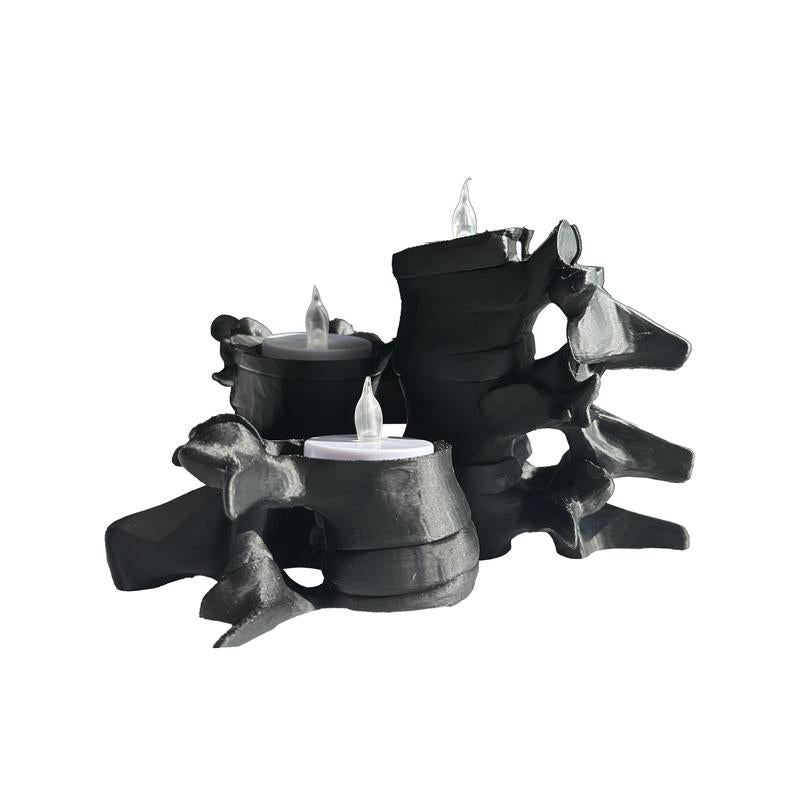 Spine Candle Holder - Tea Candle - 3 Spine Set