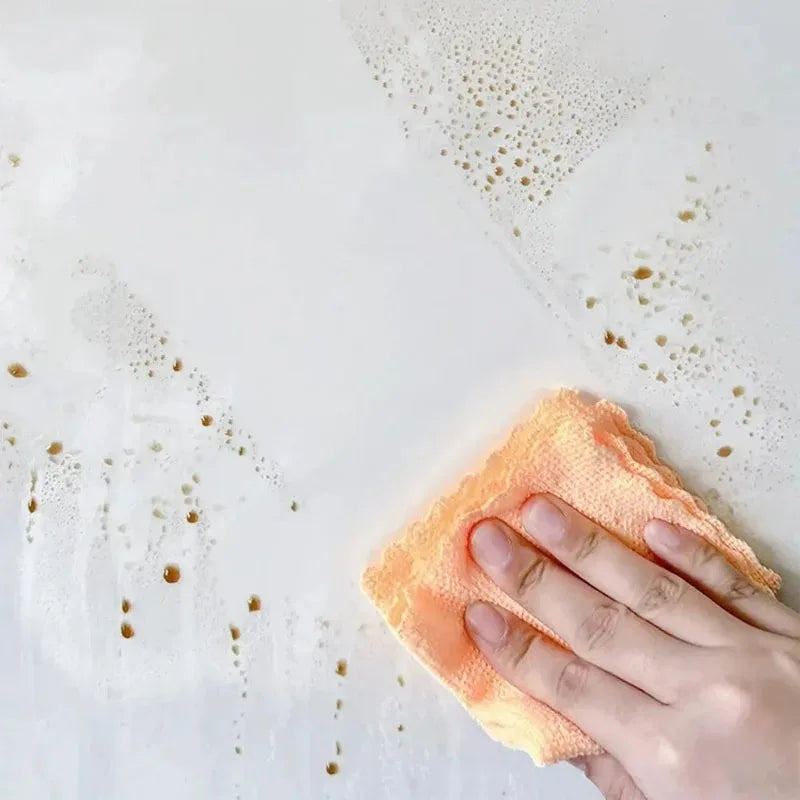 Heat-Resistant Anti-Oil Transparent Kitchen Wall Protector Film – Electrostatic Adhesive-Free Peel and Stick wallpaper Sticker