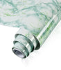 60cm Kitchen oil sticker self-adhesive marble pattern waterproof cabinet stove countertop wallpaper desktop bathroom renovation