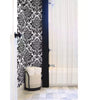 Black and White Damask Vinyl Peel and Stick Wallpaper Roll (Covers 30.75 Sq. Ft.)