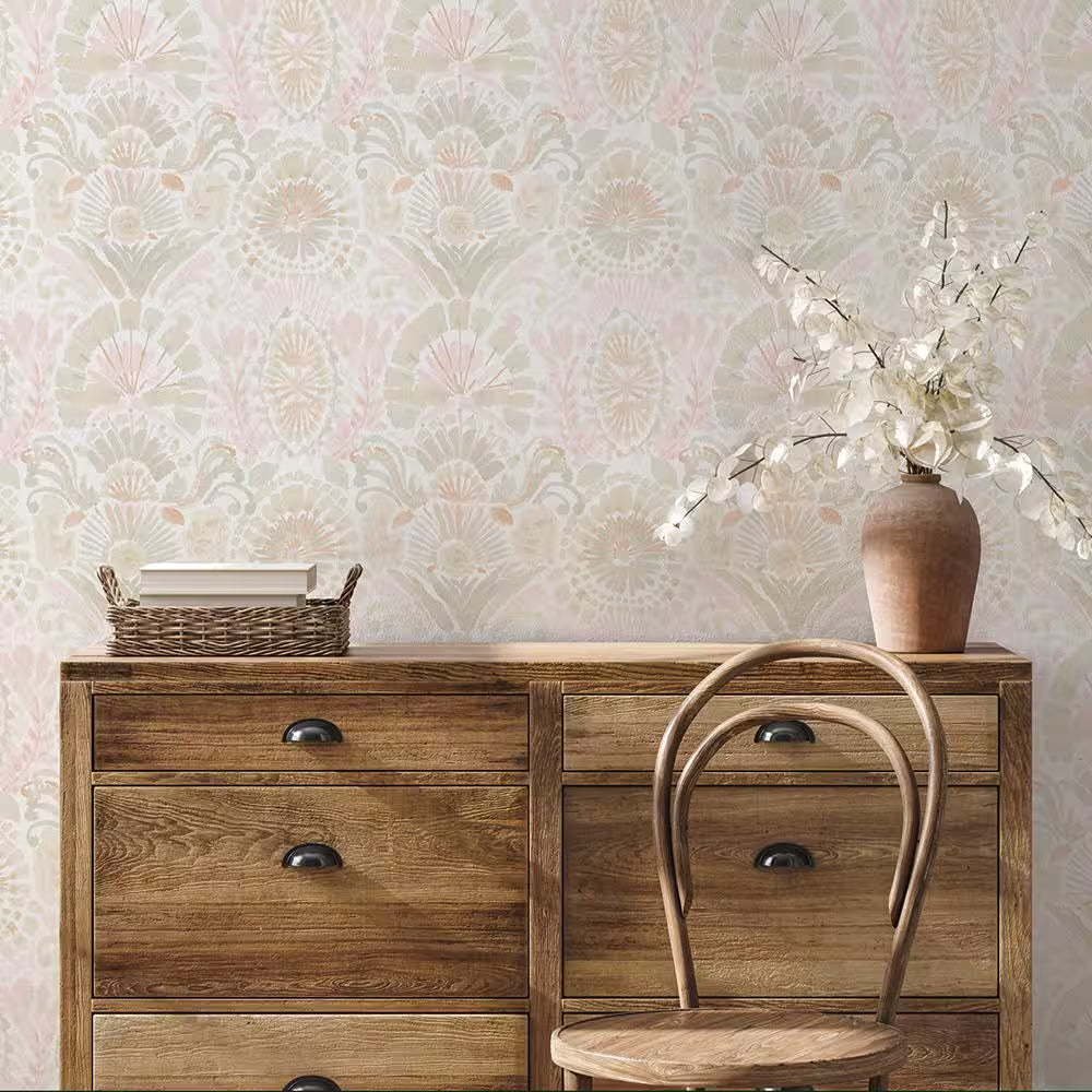 Wandering Rose Bohemia Vinyl Peel and Stick Wallpaper Roll (Covers 28 sq. ft.)