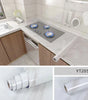 White Marble Waterproof, Oil-Proof & High Temperature Resistant Peel and Stick Wallpaper – Anti-Scratch PVC Vinyl Contact Paper