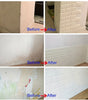 40Pcs 38.5X35cm Imitation Brick Wallpaper Self-adhesive Waterproof Moisture-proof Living Room Bedroom Wall Decoration