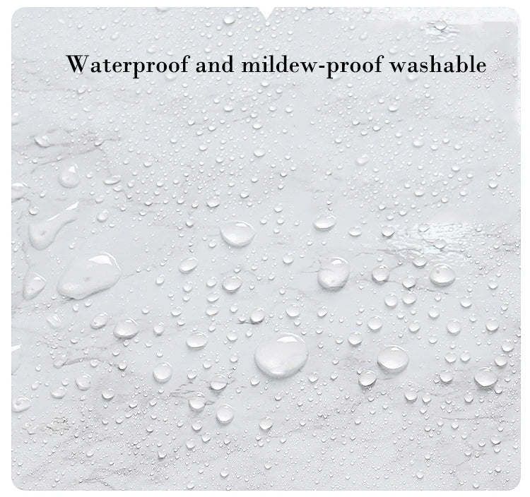 White Marble Waterproof, Oil-Proof & High Temperature Resistant Peel and Stick Wallpaper – Anti-Scratch PVC Vinyl Contact Paper