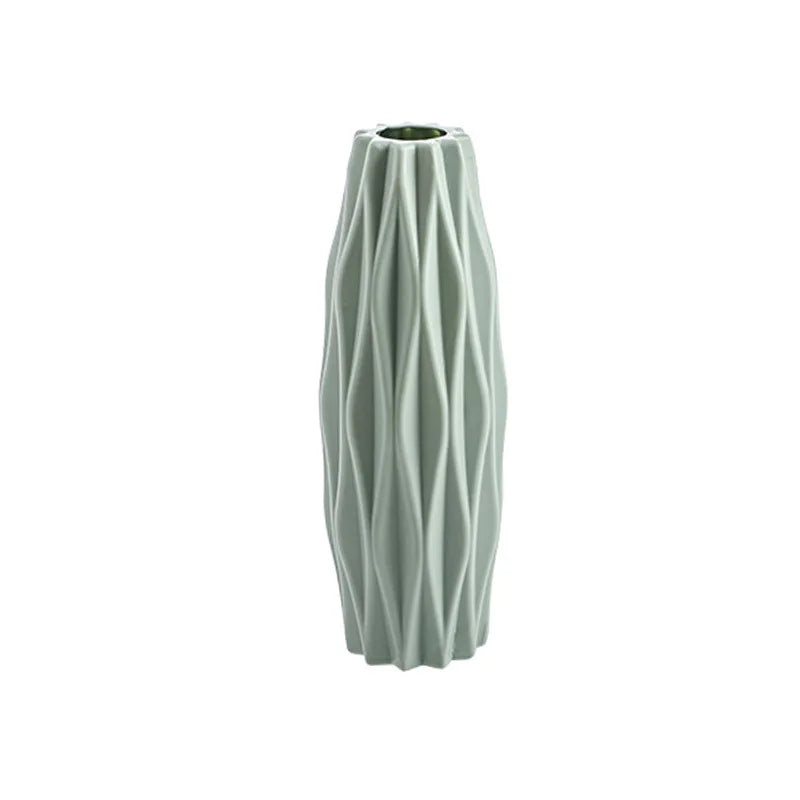 Imitation Ceramic Plastic Tabletop Vase