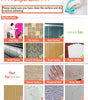 Blue Distressed Wood Waterproof Vinyl Peel-and-Stick Wallpaper for Cabinets & Walls