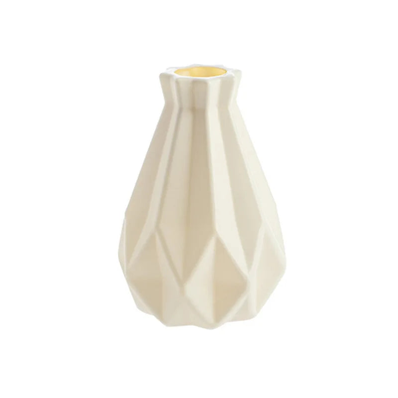 Imitation Ceramic Plastic Tabletop Vase