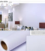 5m Pure Gray Waterproof Extra-Thick PVC Peel-and-Stick Wallpaper – Mould-Resistant for Bedrooms, Cabinets & Furniture