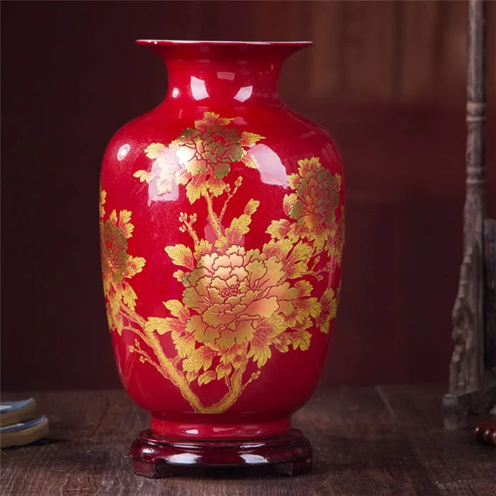 Yellow Crystal-Glaze Ceramic Vase – Designs A–I