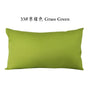 Grass Green or Orange Cotton Twill Zipper Pillow Cover – 10 Sizes incl. 18.90 × 29.13 in (48 × 74 cm), 1 Piece