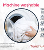 Waterproof Polyester & TPU Zipper Pillow Protector – 19.69 × 27.56 in (50 × 70 cm), 1, 2 or 4 Pieces