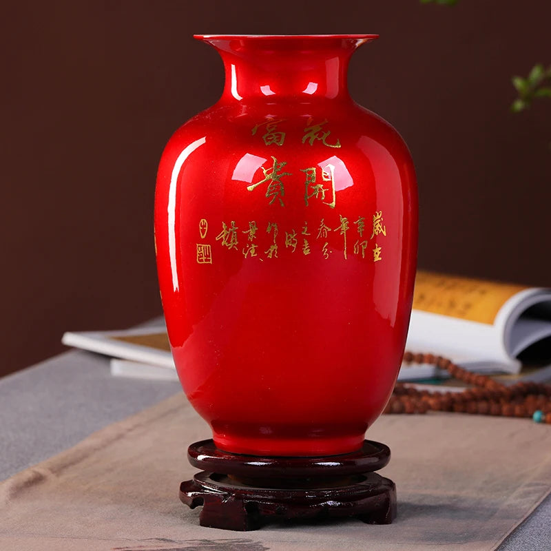 Handmade Crystal-Glaze Ceramic Vase – Gourd & Yu Hu Chun Shapes, 7 Designs