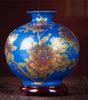 Yellow Crystal-Glaze Ceramic Vase – Designs A–I