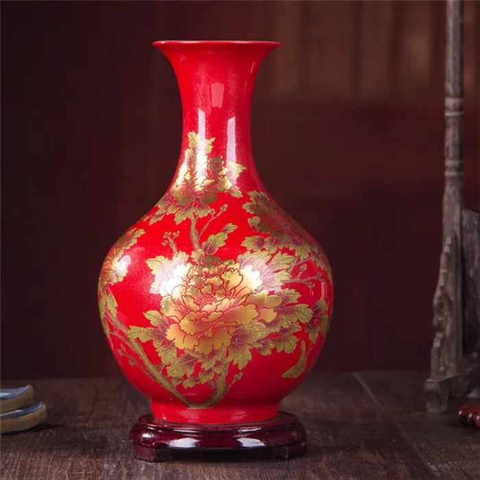 Yellow Crystal-Glaze Ceramic Vase – Designs A–I