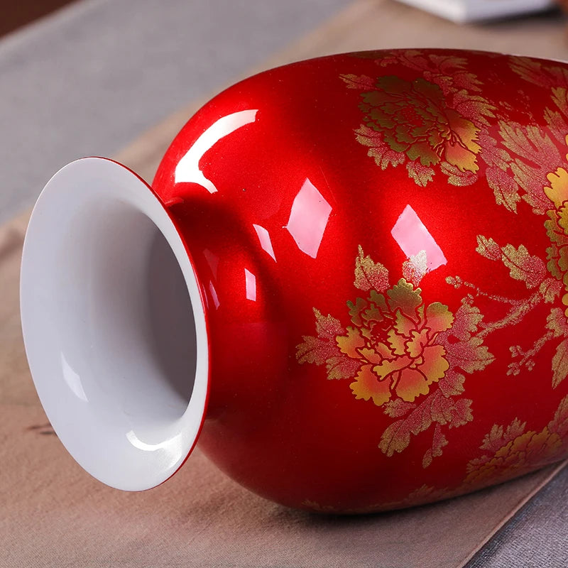 Handmade Crystal-Glaze Ceramic Vase – Gourd & Yu Hu Chun Shapes, 7 Designs