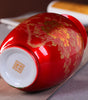 Classical Crystal-Glaze Ceramic Vase – 7 Appreciation & Pomegranate Designs