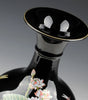 Black Lotus Mirror-Glaze Ceramic Vase – 5 Designs (H–I, K–M)