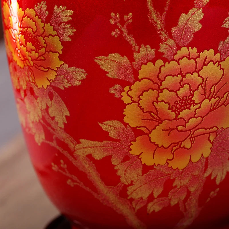 Handmade Crystal-Glaze Ceramic Vase – Gourd & Yu Hu Chun Shapes, 7 Designs